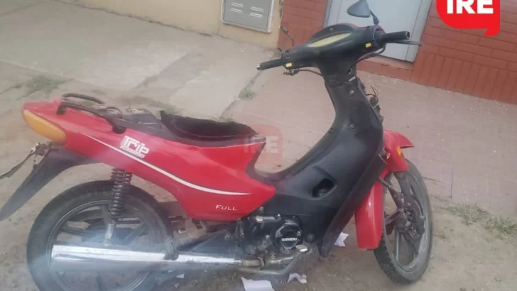 Un joven de Gaboto robó una moto en Maciel y quedó detenido en Oliveros