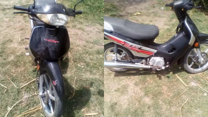 Timbúes: Le robaron la moto que le habían regalado sus hijos para trabajar