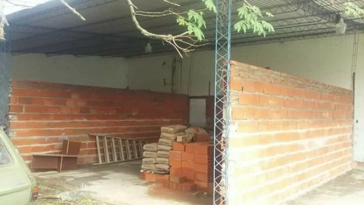 Crece la Secundaria N° 2049;  construyen más aulas