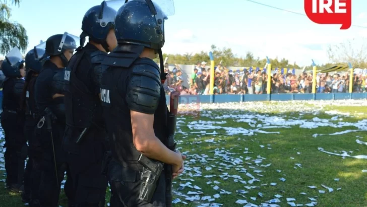 Por falta de policías se suspendió la primera fecha del Clausura de la Totorense