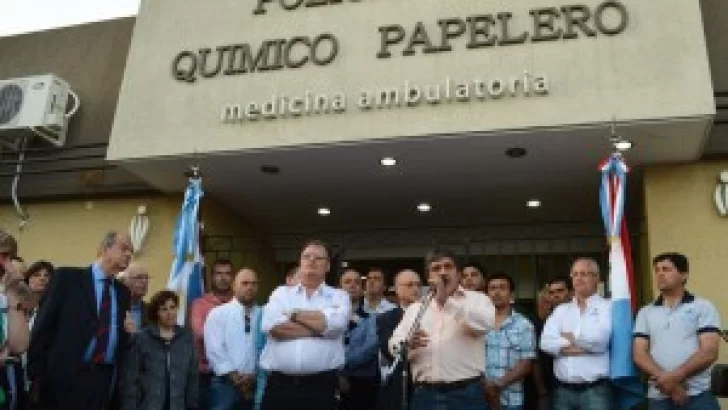 Quedó inaugurada la segunda etapa del policlínico de Químicos Papeleros