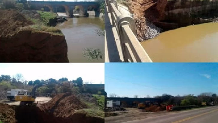 A un paso de finalizar las obras en el Puente sobre el Río Carcarañá