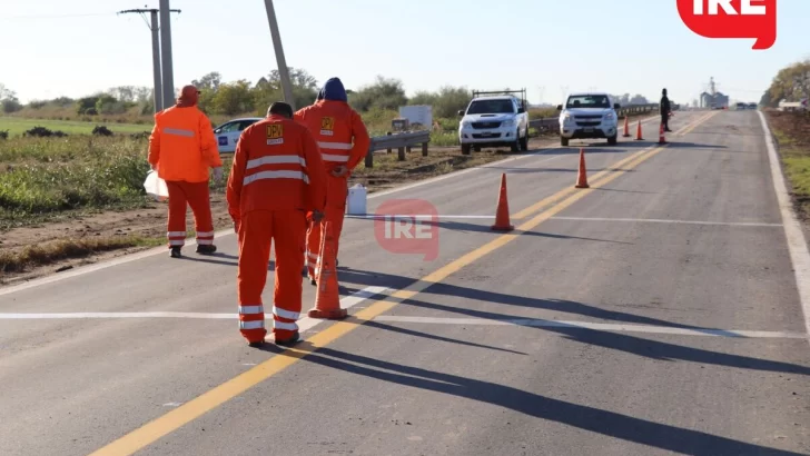 Vialidad informó la habilitación del ensanchamiento del puente de la ruta 91