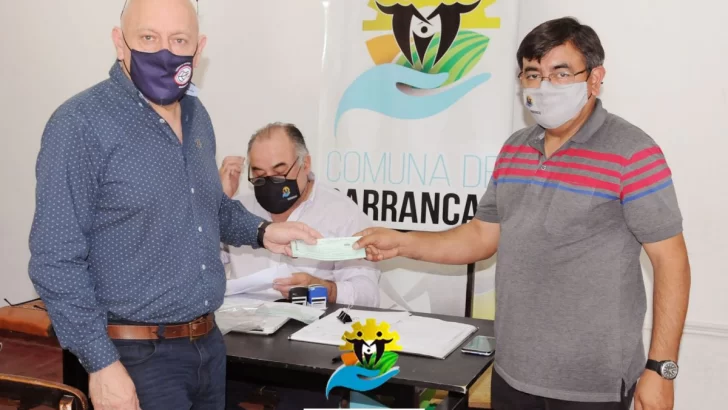 Barrancas entregó cerca de 3 millones de pesos del FAE