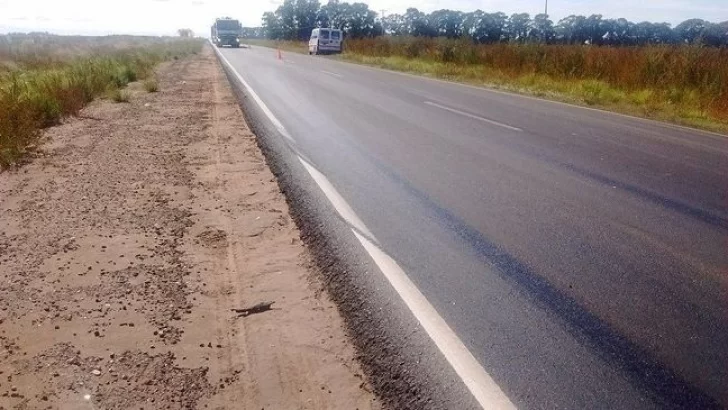 Trompo fatal: Un oliverense no vidente iba de acompañante