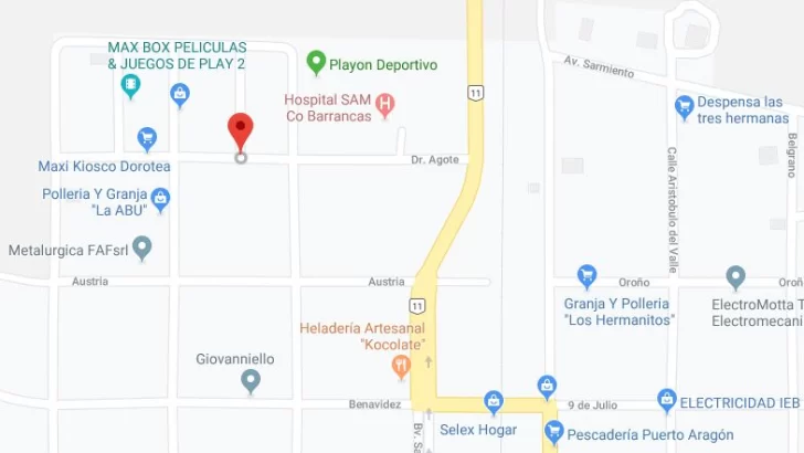 Robaron elementos de un local comercial en Barrancas