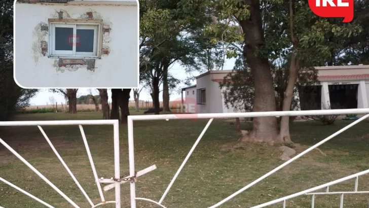 Volvieron a robar en la escuela rural de Diaz: Se llevaron comida y juguetes