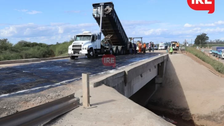 Vialidad confirmó que la obra de ensanchamiento del puente de la 91 está al 95%