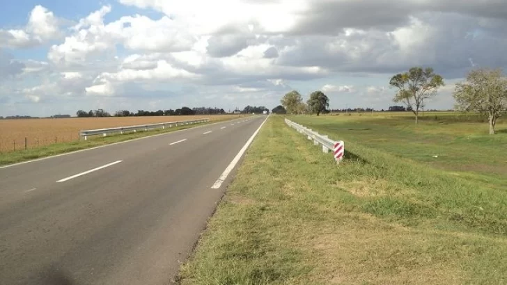 Un joven apareció a la vera de la ruta inconsciente y con heridas