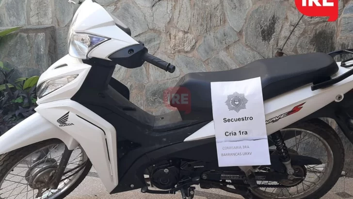 Inspeccionaron un taller en Coronda por una moto robada en Barrancas pero encontraron otra