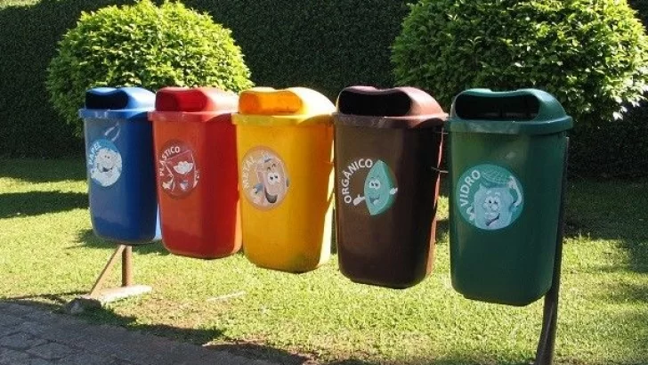 Inician una campaña para clasificar los residuos domiciliarios
