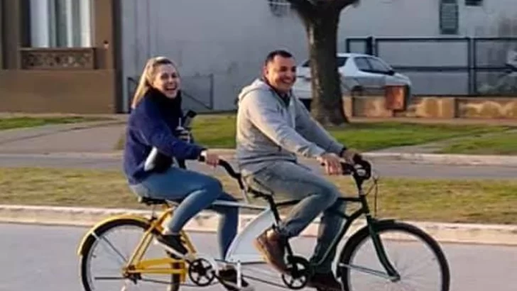 Serodino sumó una bicicleta tándem para recorrer los atractivos de la localidad