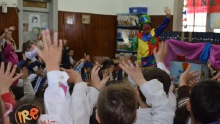 La biblioteca de Serodino agasajó a los chicos en su semana