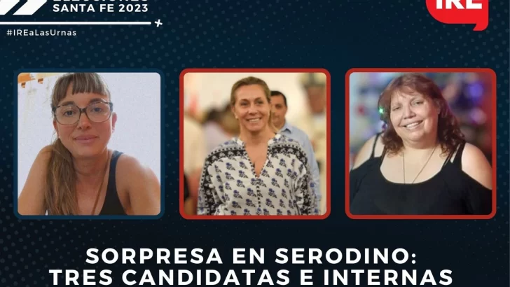 Sorpresa en Serodino: Las candidatas son tres y hasta habrá internas