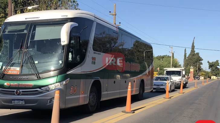 Se normalizó el funcionamiento de colectivos en Villa La Ribera