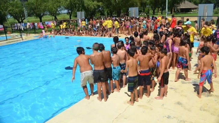 En Timbúes ya se disfruta de la Colonia de Vacaciones en el Poli