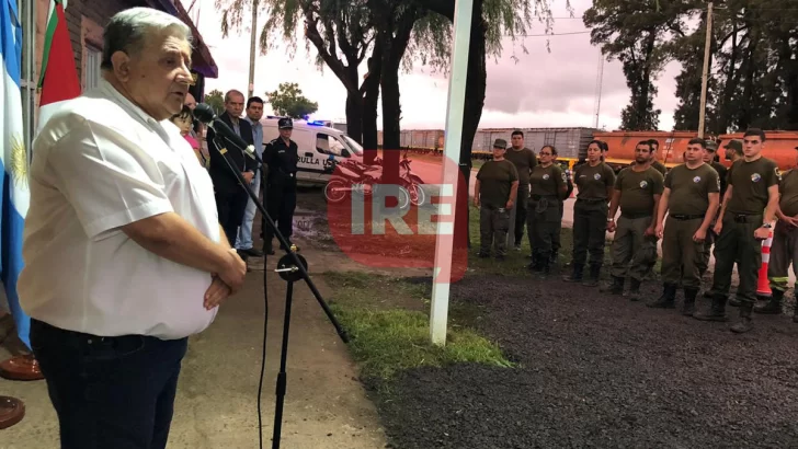 Timbúes inauguró un nuevo destacamento de la Guardia Urbana