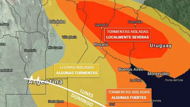 Atención: Anuncian posibilidad de granizo y tormentas severas