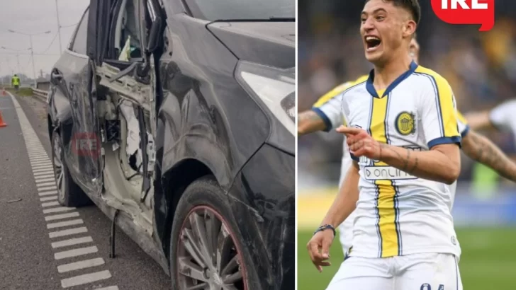 Ale Veliz sufrió un accidente cuando iba a entrenar esta mañana: Esta bien