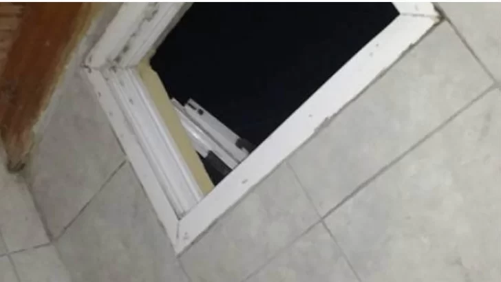 Llegó a su casa en construcción y se encontró con que le habían robado