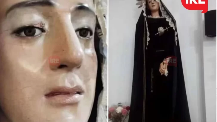 Una virgen lloró en la misa de sanación en Coronda: “Asistimos a un milagro”