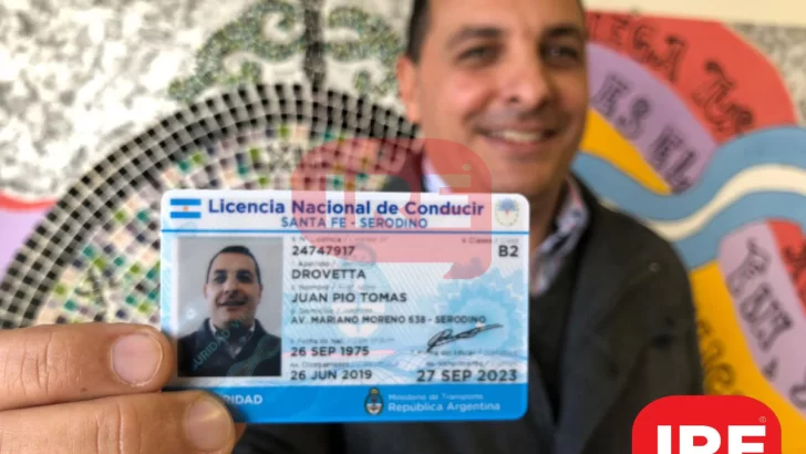 Serodino inauguró el Centro de Emisión de Licencias de Conducir
