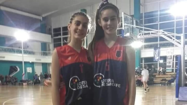 Dos albistas campeonas nacionales con la camiseta de Santa Fe