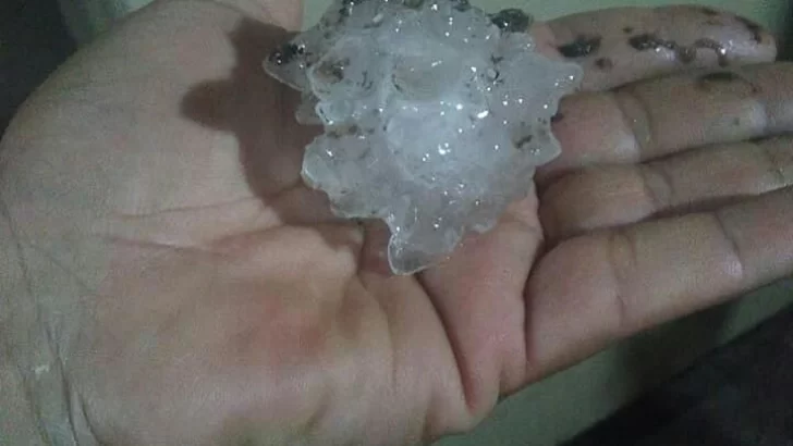 Granizó en varias localidades y se reanudó el alerta en la región