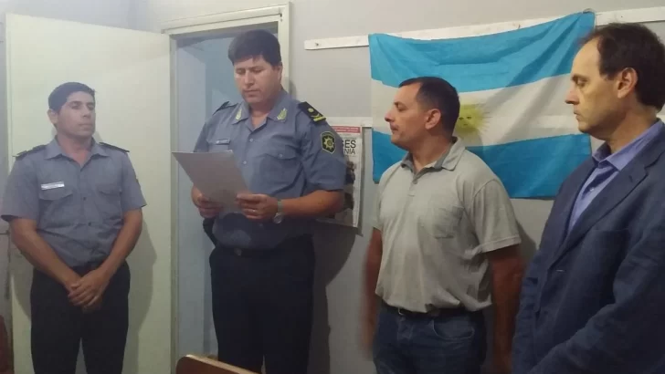 El fin de semana asumió una nueva cúpula policial en Serodino