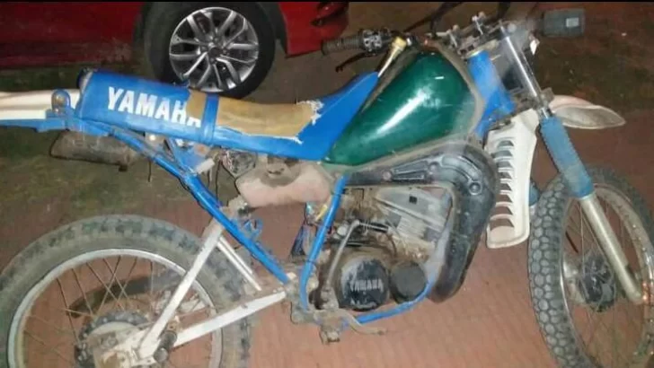 La guardia urbana recuperó una moto robada en Timbúes