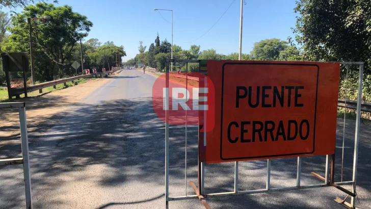 Habrá corte total en el puente y el transporte público desviará