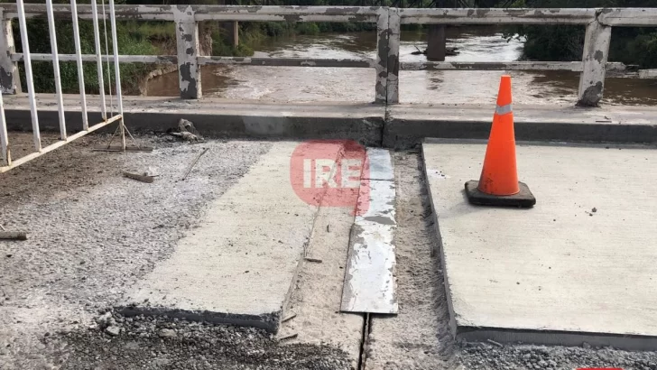 Se posterga para mañana el corte total sobre el puente de Ruta 11