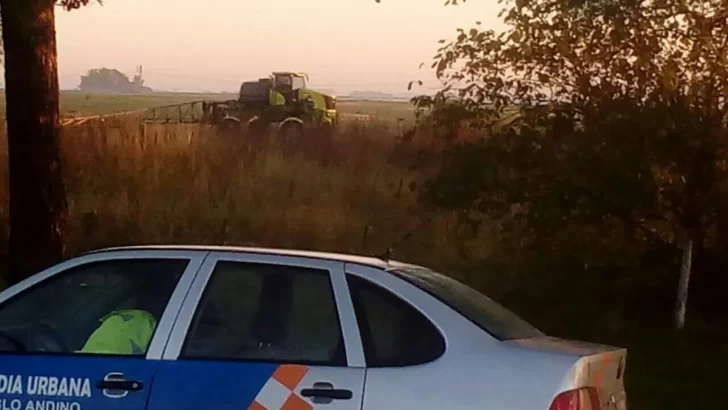 Fumigaron en Pueblo Andino y Oliveros y vecinos se pusieron en alerta