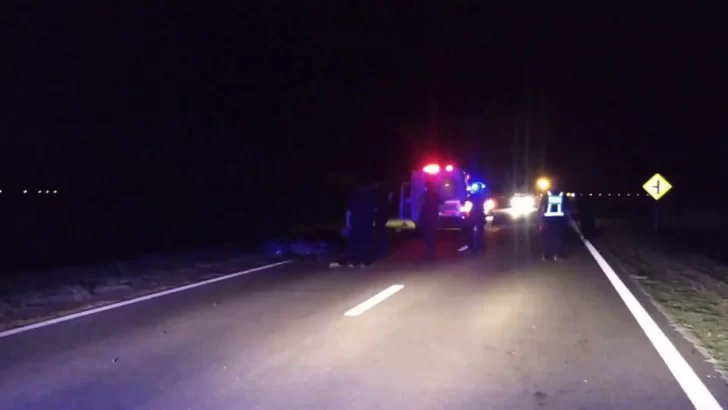 Murió una joven tras un fuerte choque en cercanías al puente de Monje