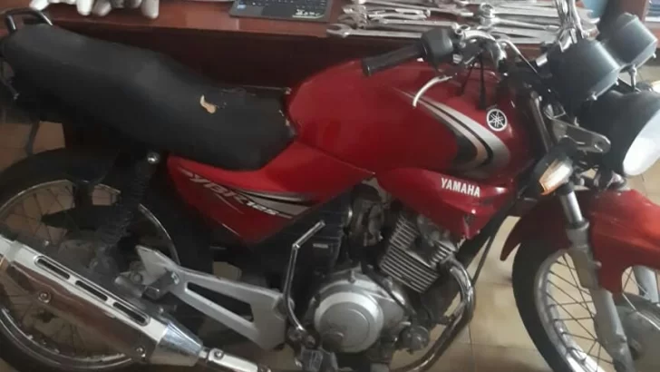 La moto del joven detenido en Maciel tenía pedido de secuestro en Santo Tomé