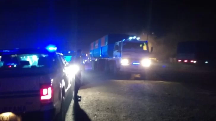Camioneros autoconvocados cortaron por cinco horas el acceso a La Paloma