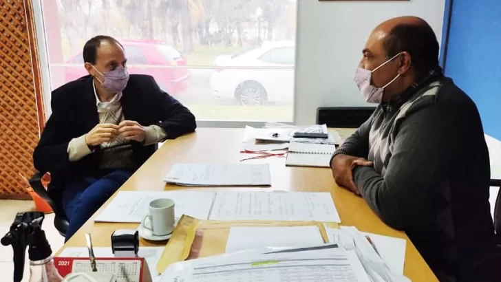 Rasetto y Abraham avanzan en gestiones para mejorar el servicio de la EPE en Andino