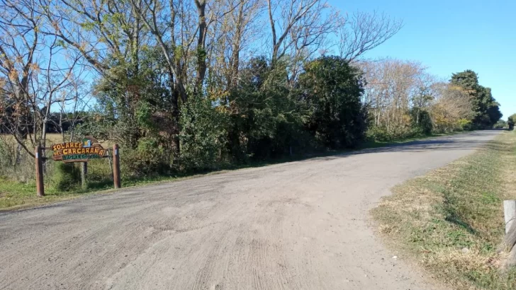 Se le rompió la dirección del auto y chocó contra un poste de luz