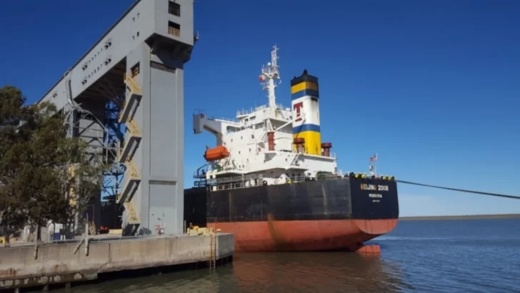 Si la bajante aumenta podrían terminar de cargarse los barcos en otros puertos