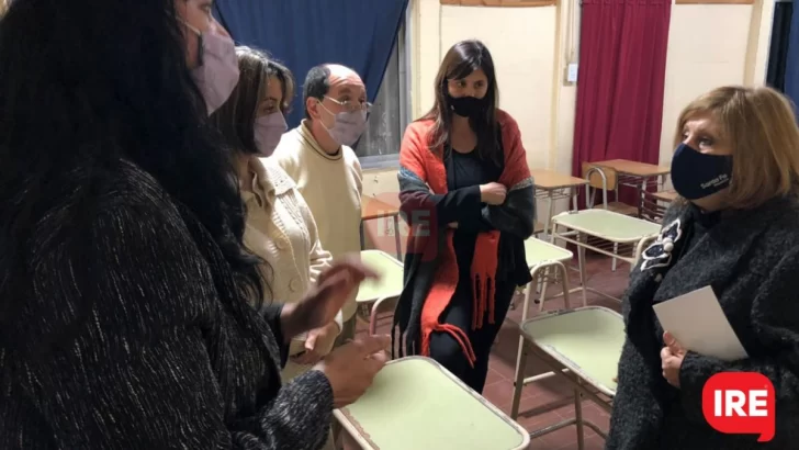 Llenos de esperanza: Cantero se comprometió a que construirán el nuevo edificio de la secundaria