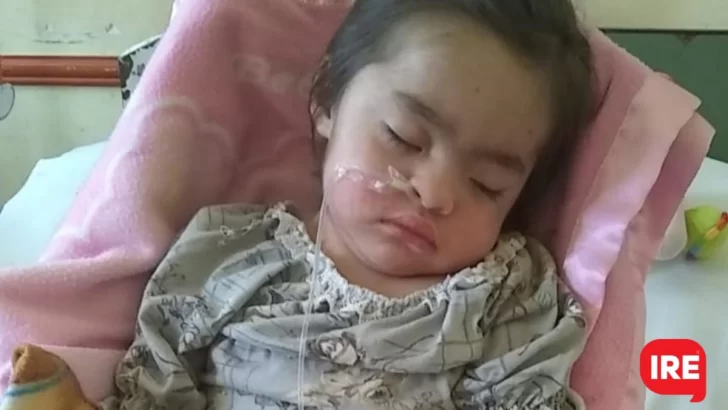 Abi tiene dos años, sufrió meningitis y quedó con graves secuelas: Necesitan ayuda