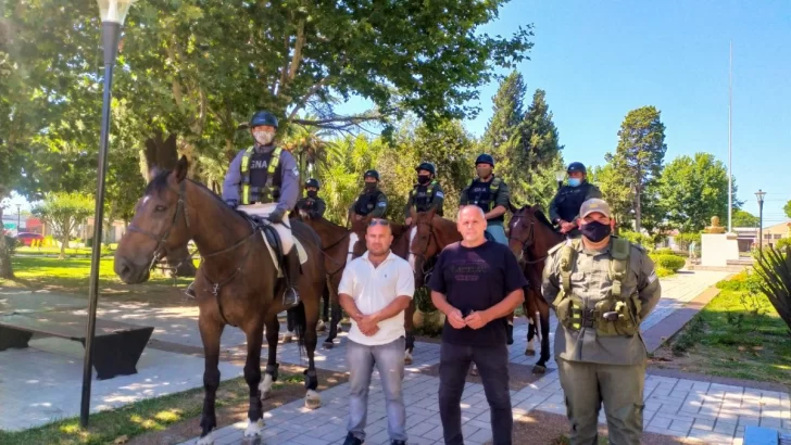 Más seguridad: Timbúes coordinó la Guardia Urbana con Gendarmería Nacional