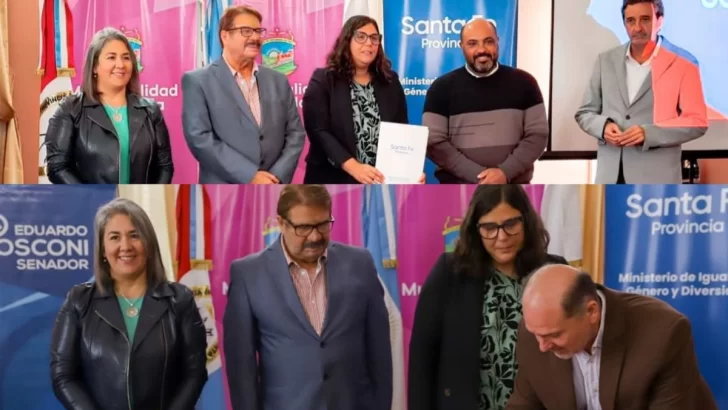 Carrizales y Andino firmaron convenios para áreas de Igualdad, Género y Diversidad