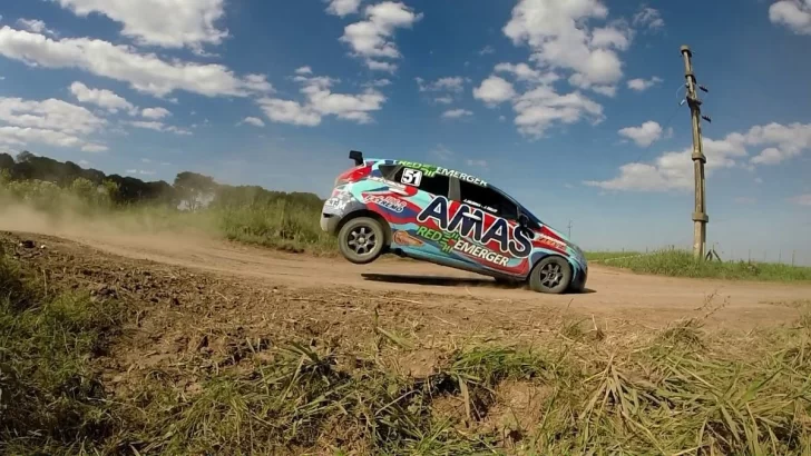 Díaz vuelve a recibir al rally santafesino en una doble jornada de competencia