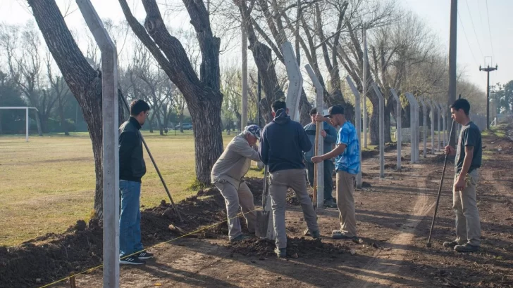 Timbúes apuesta a un polideportivo más lindo y puso en marcha reformas