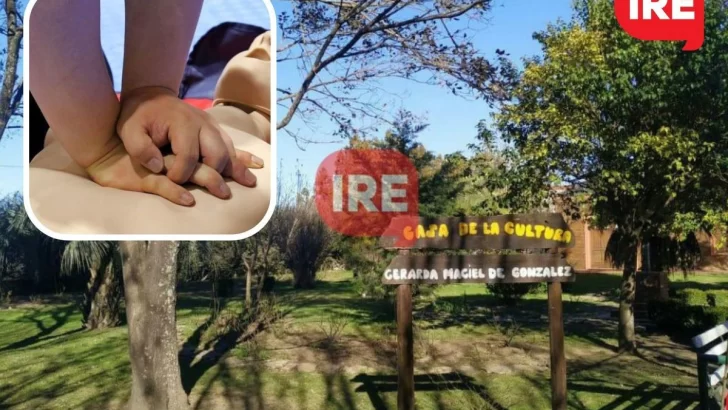Maciel: Abrió la inscripción a un nuevo curso de capacitación en primeros auxilios y RCP