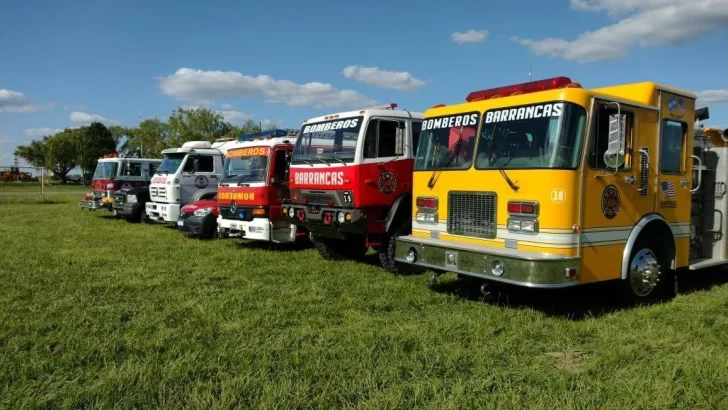 Bomberos de Barrancas lanzaron una rifa a beneficio de la escuela de cadetes