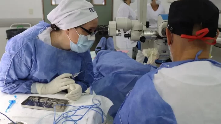 Histórico: Operarán a 400 pacientes con cataratas en solo tres días