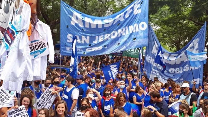 Amsafe San Jerónimo se reúne para analizar la propuesta previo a la asamblea provincial