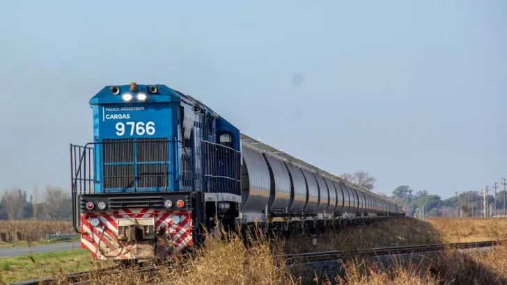 Récord: Trenes argentinos transportó casi un 70% más de cereal que en el 2019